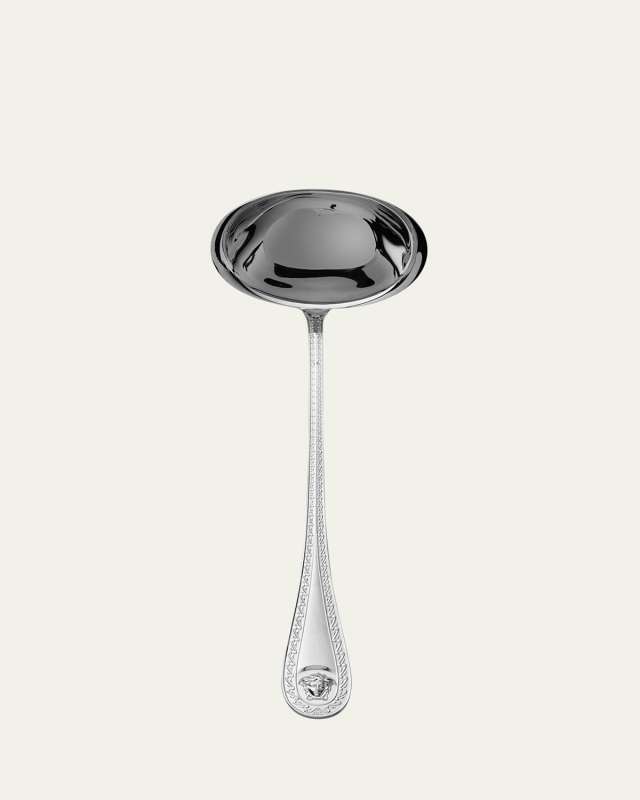 Medusa Silver-Plated Soup Ladle